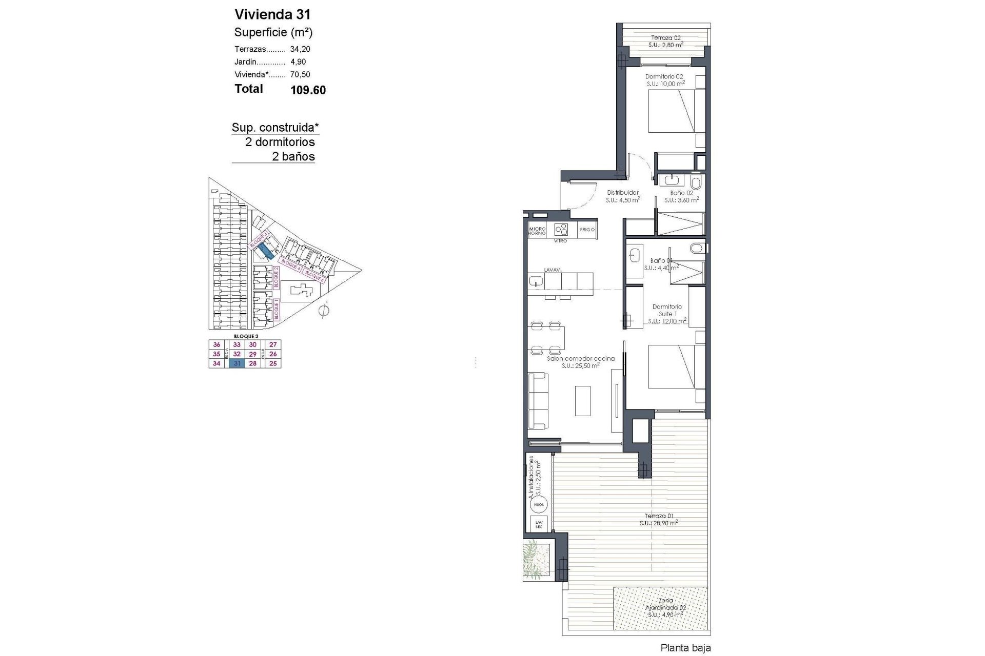 Obra Nueva - Apartment - Flat - Los Alcázares - Serena Golf