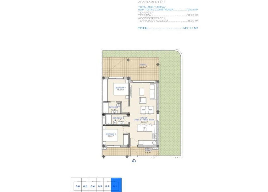 Obra Nueva - Apartment - Flat - Los Alcázares - Serena Golf