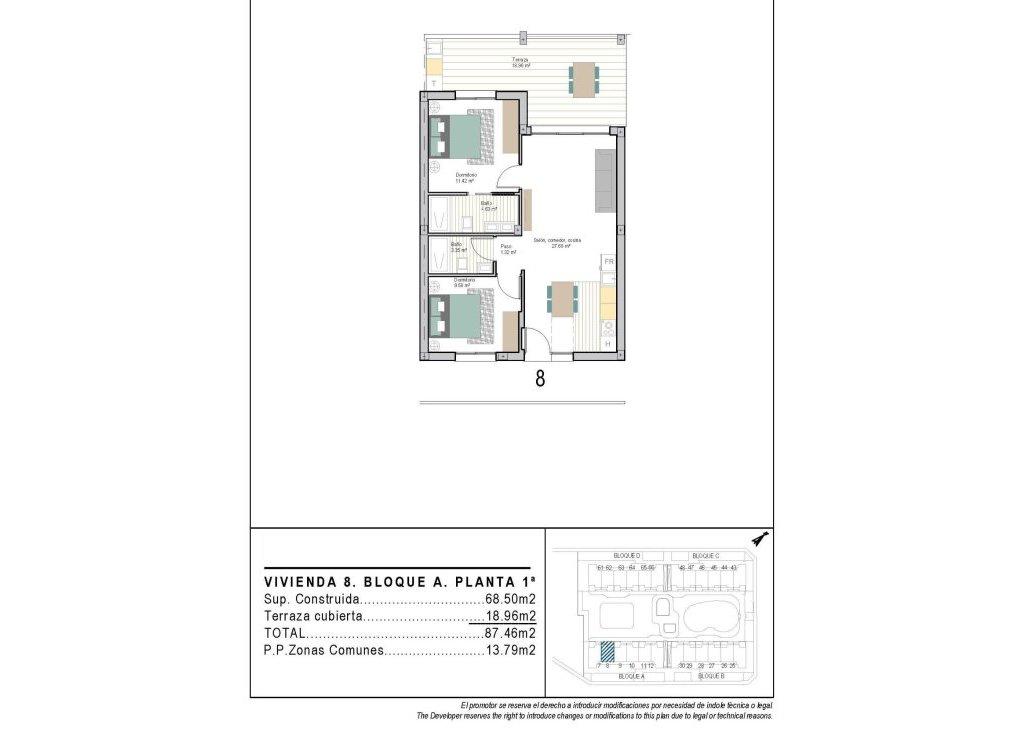 Obra Nueva - Apartment - Flat - Torre Pacheco - San Cayetano