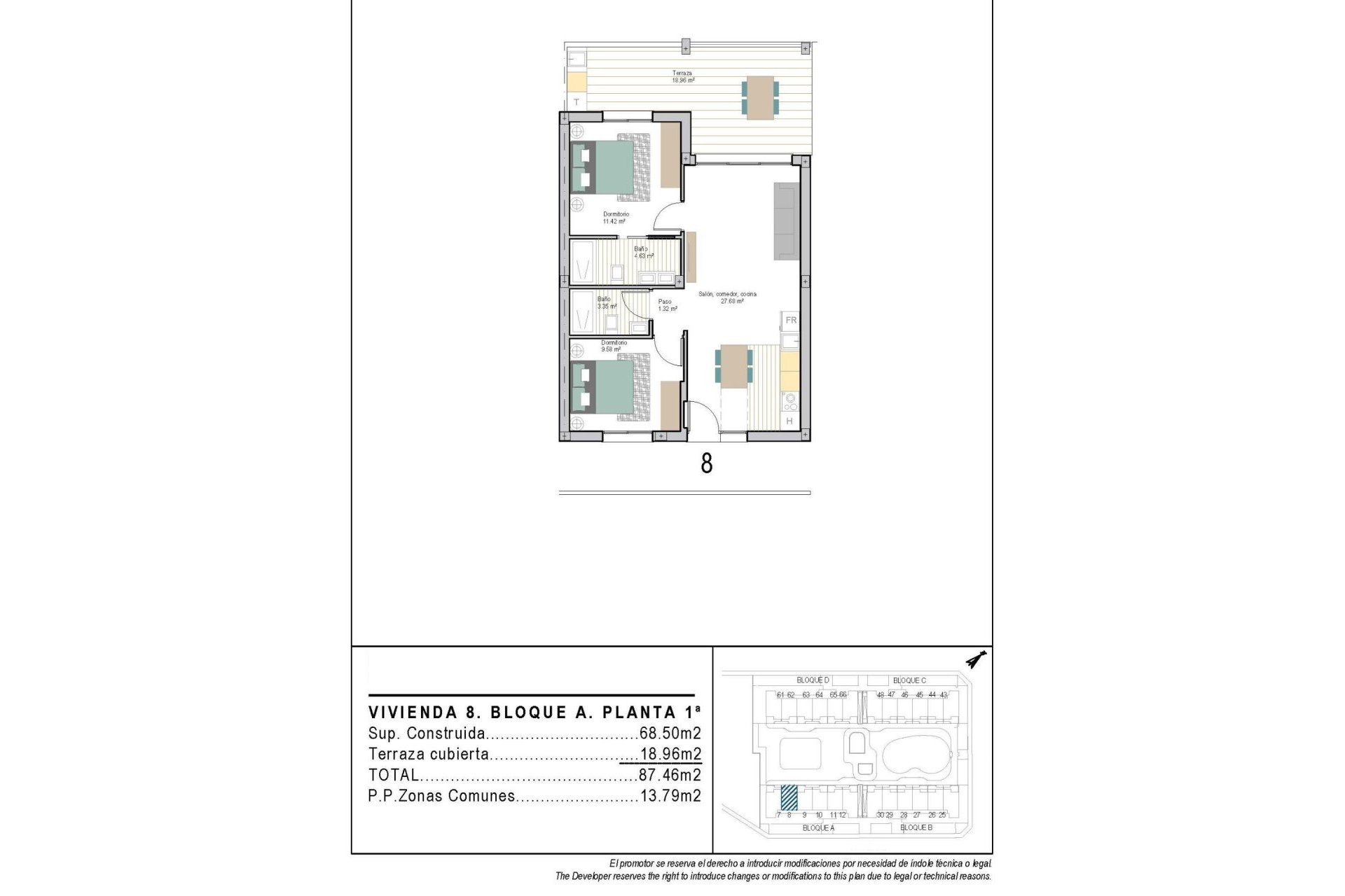 Obra Nueva - Apartment - Flat - Torre Pacheco - San Cayetano