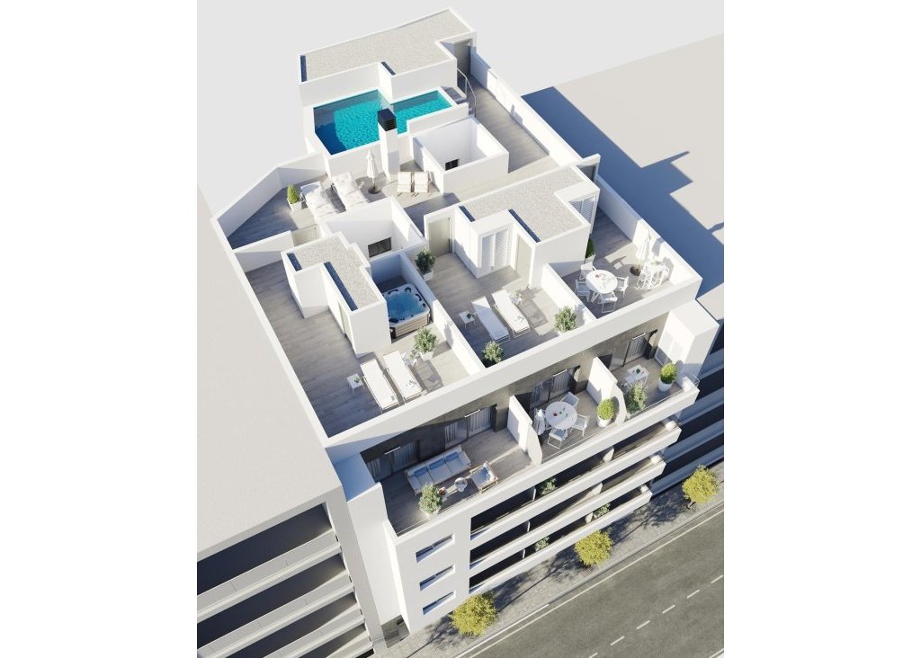 Obra Nueva - Apartment - Flat - Torrevieja - Centro