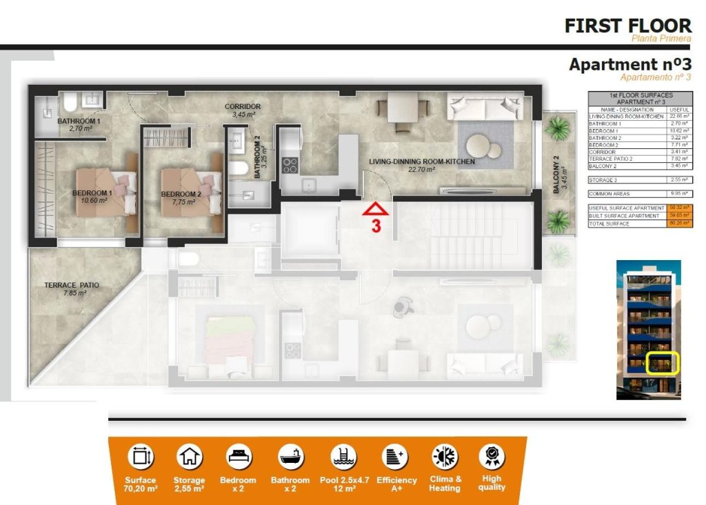 Obra Nueva - Apartment - Flat - Torrevieja - Playa del Acequion