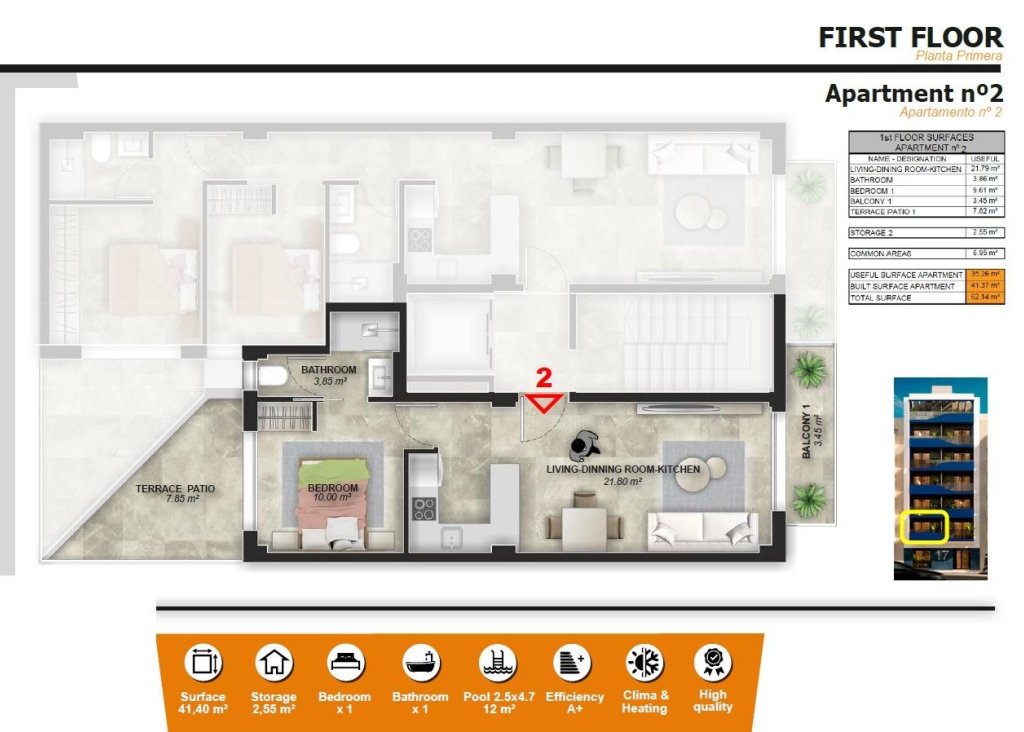 Obra Nueva - Apartment - Flat - Torrevieja - Playa del Acequion