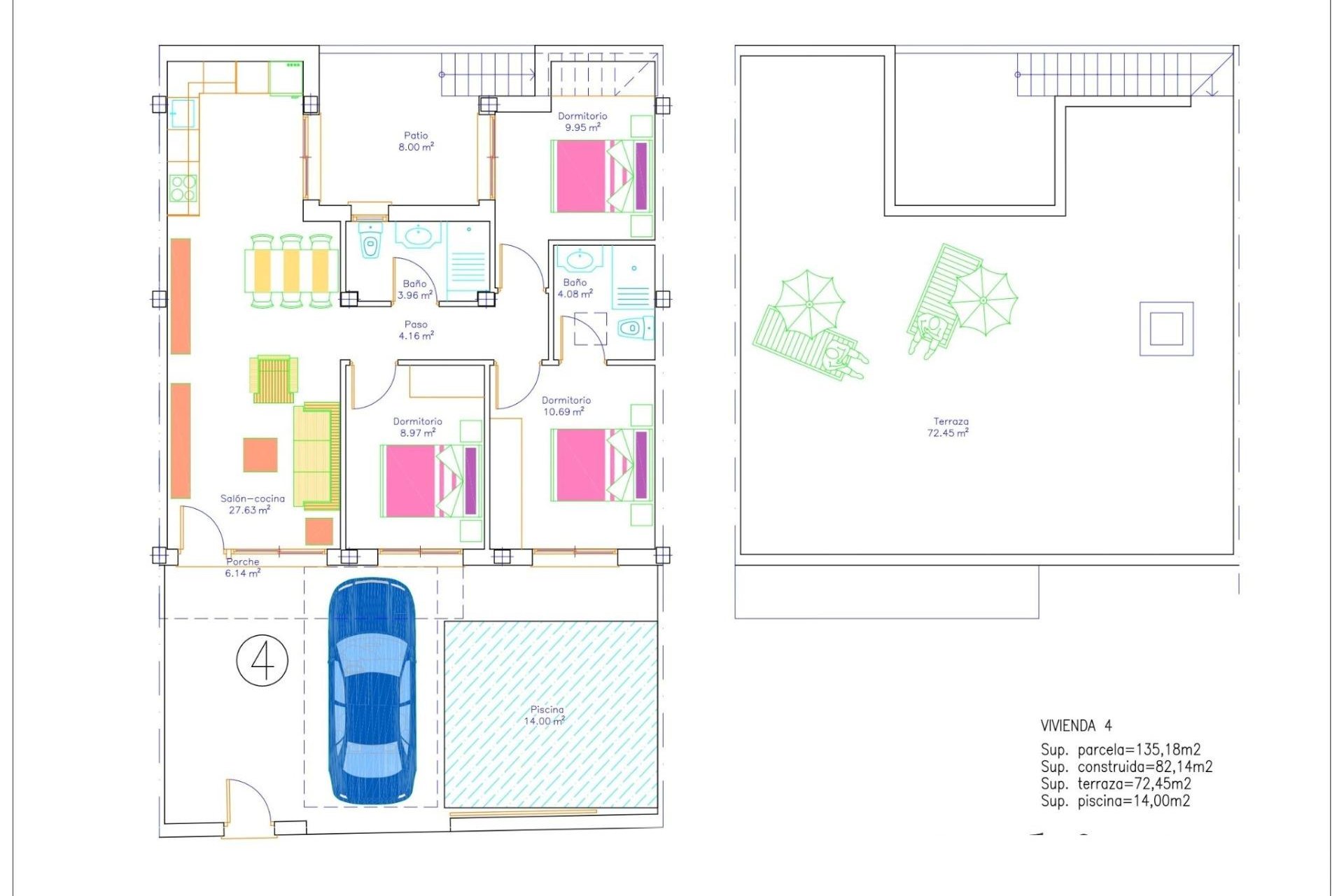 Obra Nueva - Bungalow - Avileses