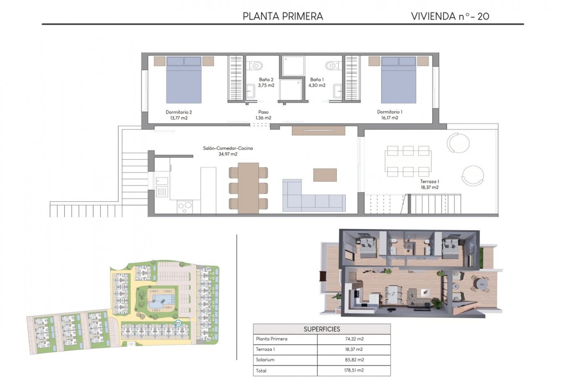 Obra Nueva - Bungalow - Finestrat
