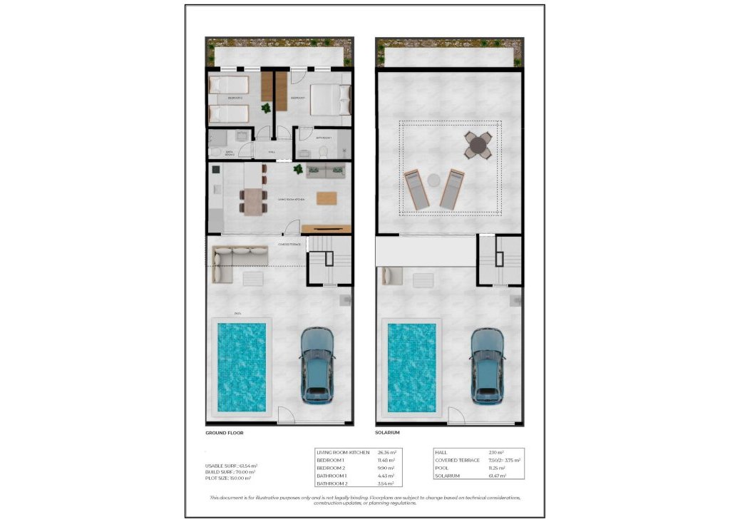 Obra Nueva - Bungalow - Fuente Alamo - La Pinilla