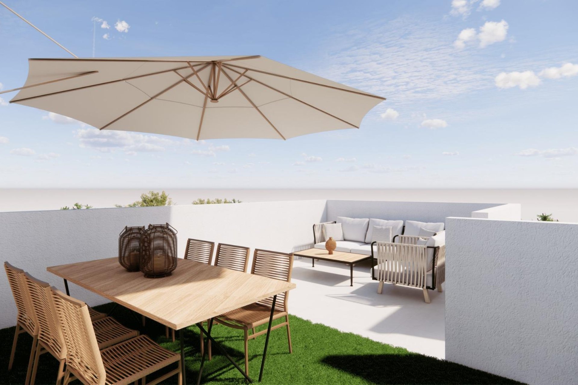 Obra Nueva - Bungalow - Pilar de la Horadada - Barrio los Segundas