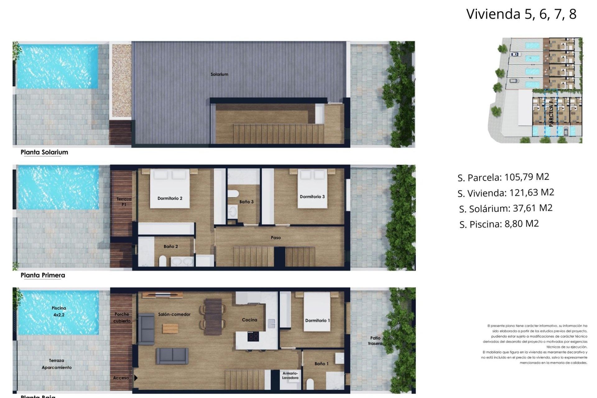 Obra Nueva - Bungalow - Pilar de la Horadada - Lo Monte