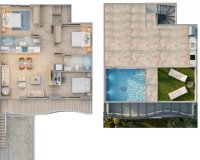 Obra Nueva - Bungalow - Pilar de la Horadada - parques de Andromeda