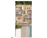 Obra Nueva - Bungalow - Pilar de la Horadada - parques de Andromeda