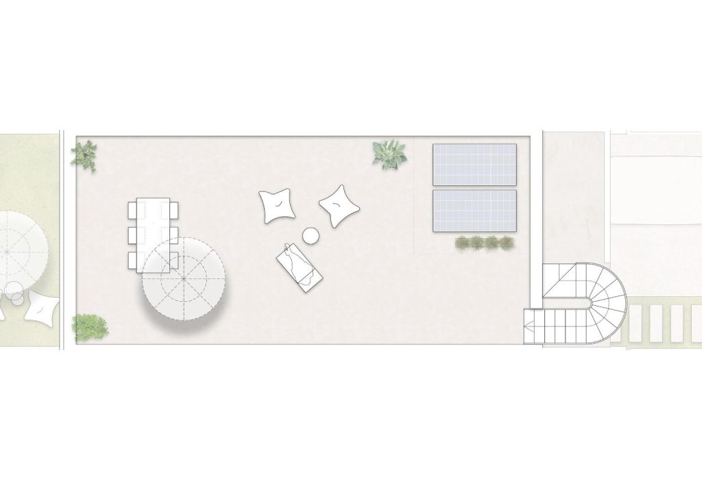 Obra Nueva - Bungalow - Pilar de la Horadada - Pueblo