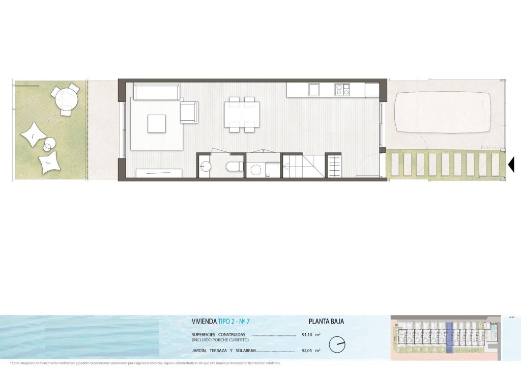 Obra Nueva - Bungalow - Pilar de la Horadada - Pueblo