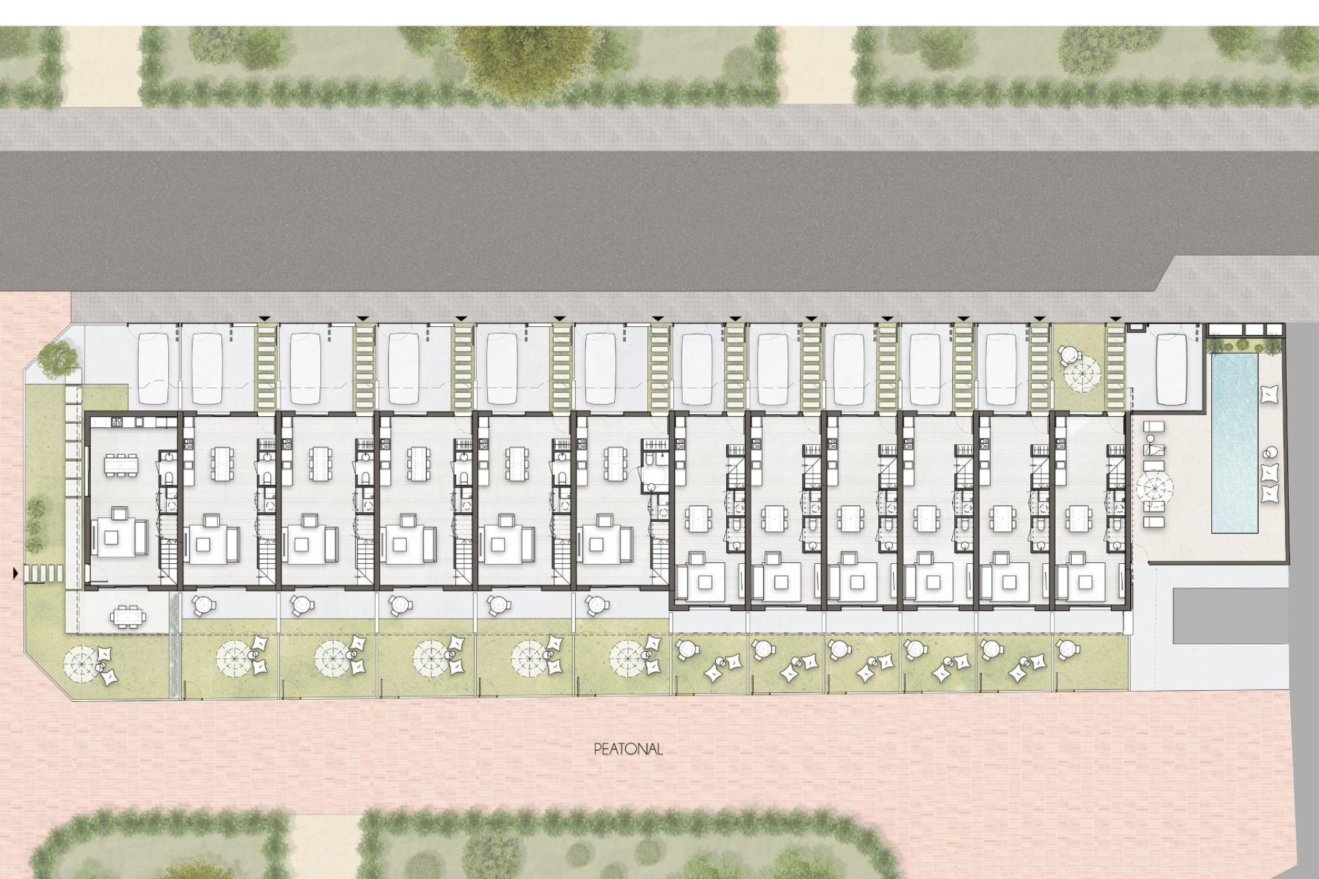Obra Nueva - Bungalow - Pilar de la Horadada - Pueblo