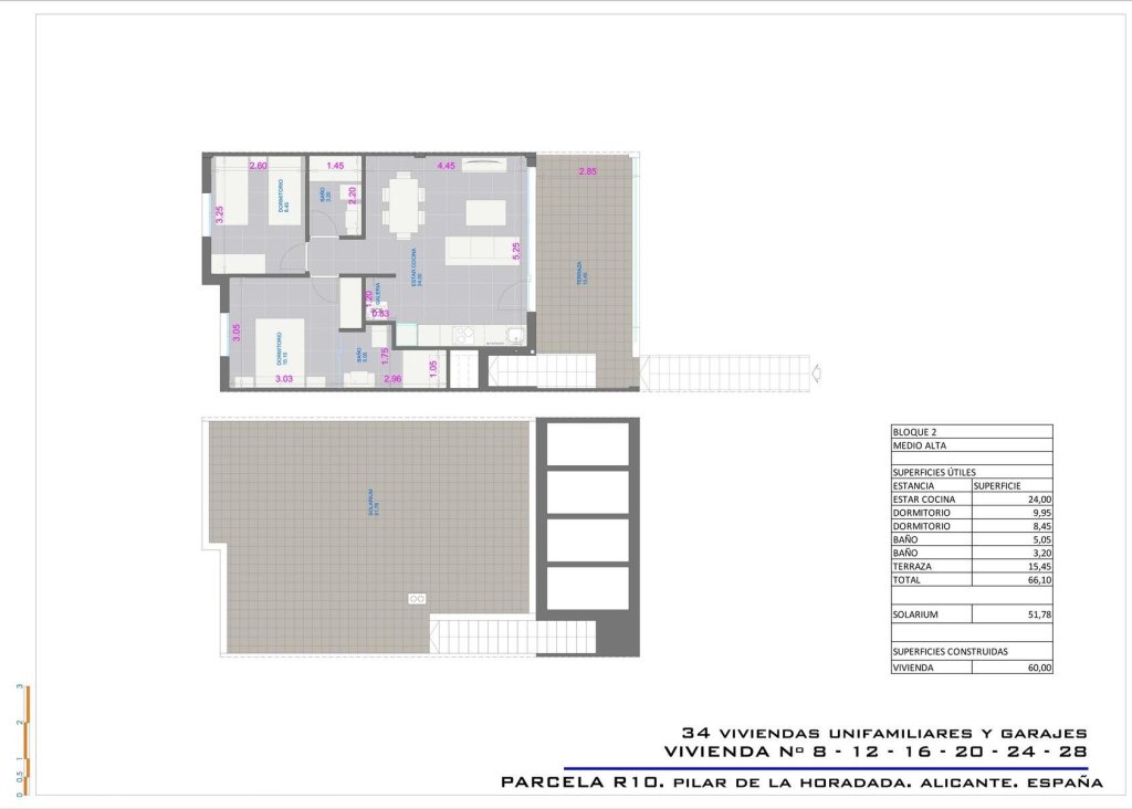 Obra Nueva - Bungalow - Pilar de la Horadada - Pueblo