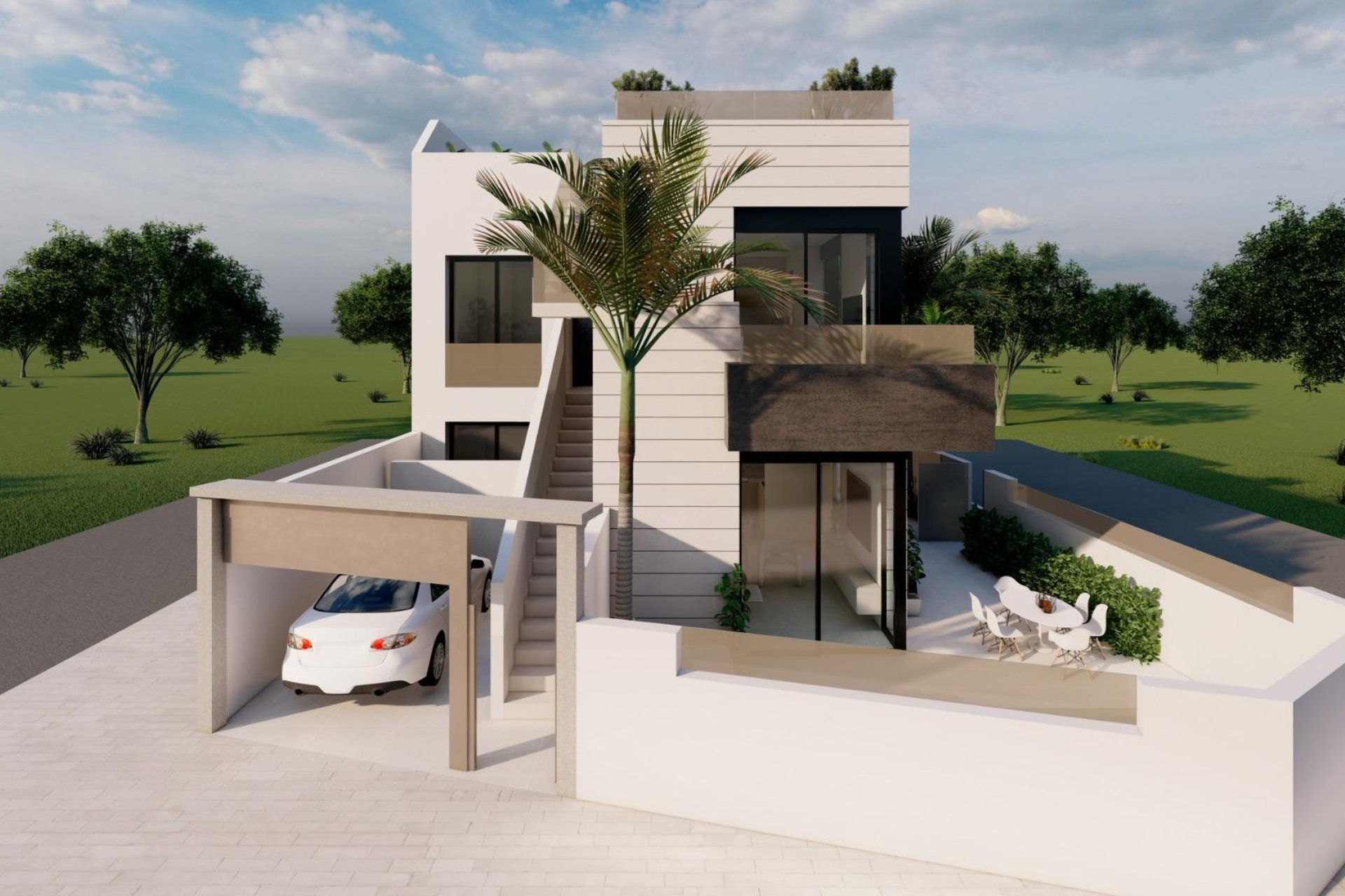 Obra Nueva - Bungalow - Pilar de la Horadada - Pueblo