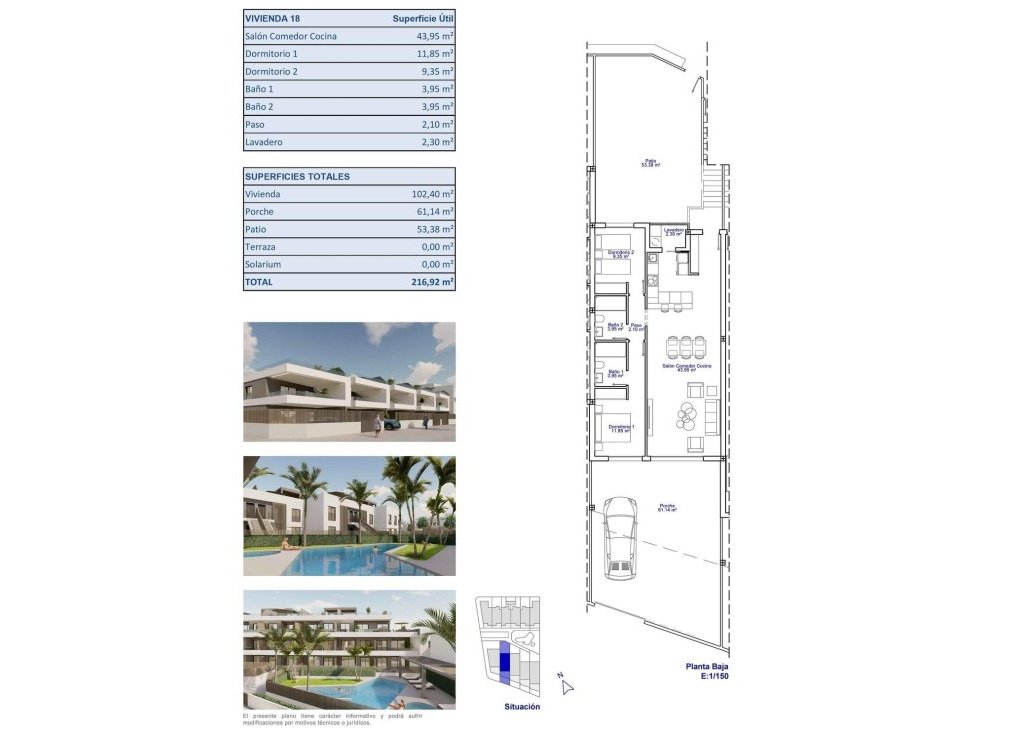 Obra Nueva - Bungalow - Pilar de la Horadada - Pueblo