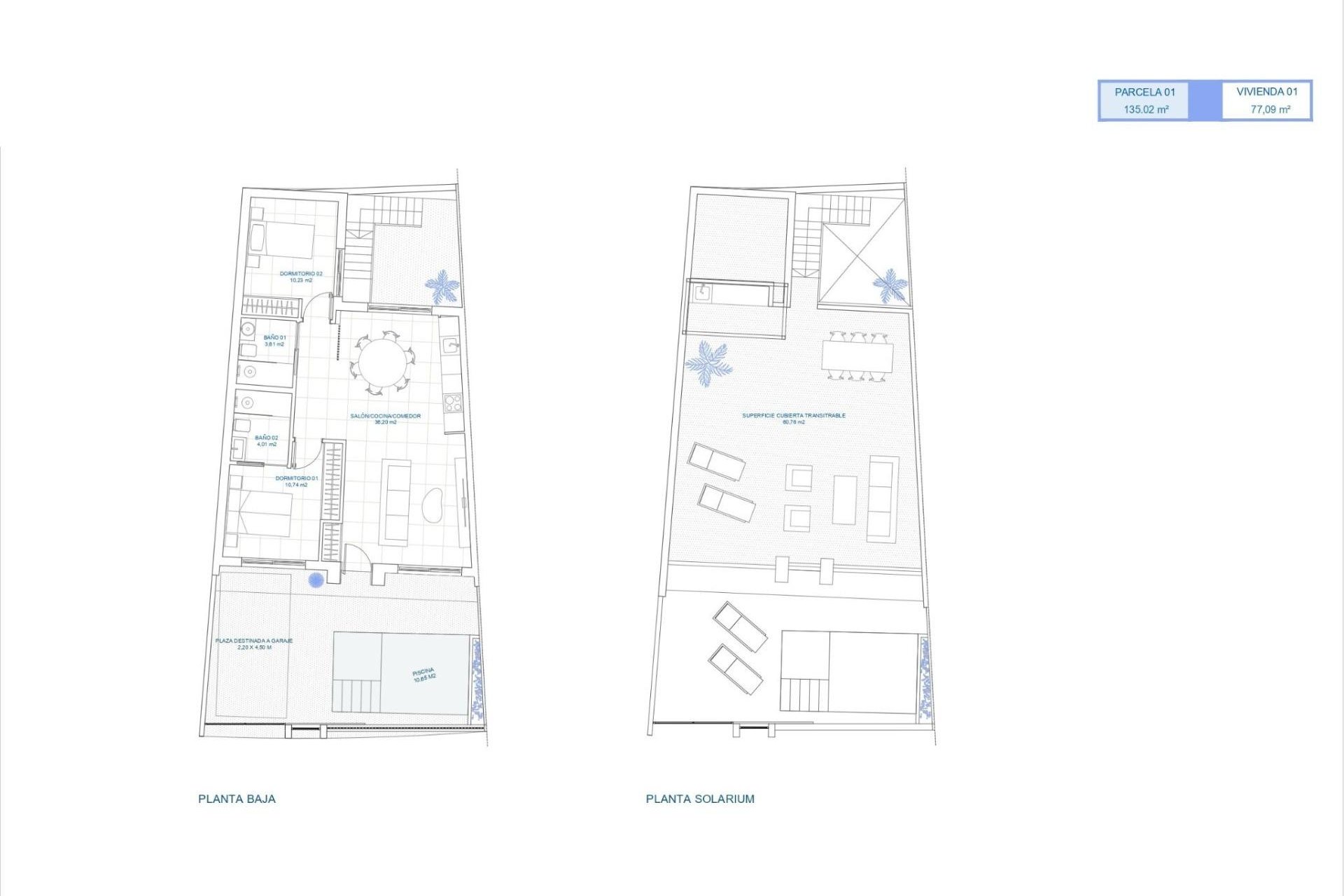 Obra Nueva - Bungalow - Torre Pacheco - El Alba