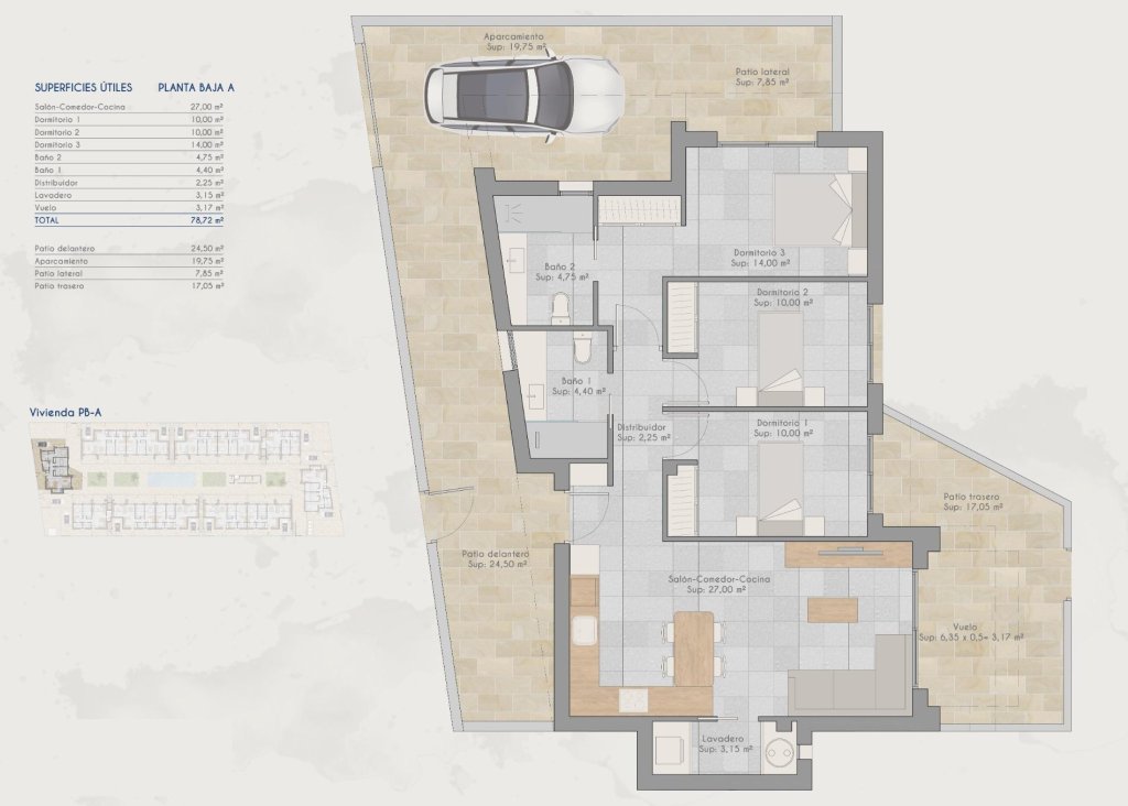 Obra Nueva - Bungalow - Torre Pacheco