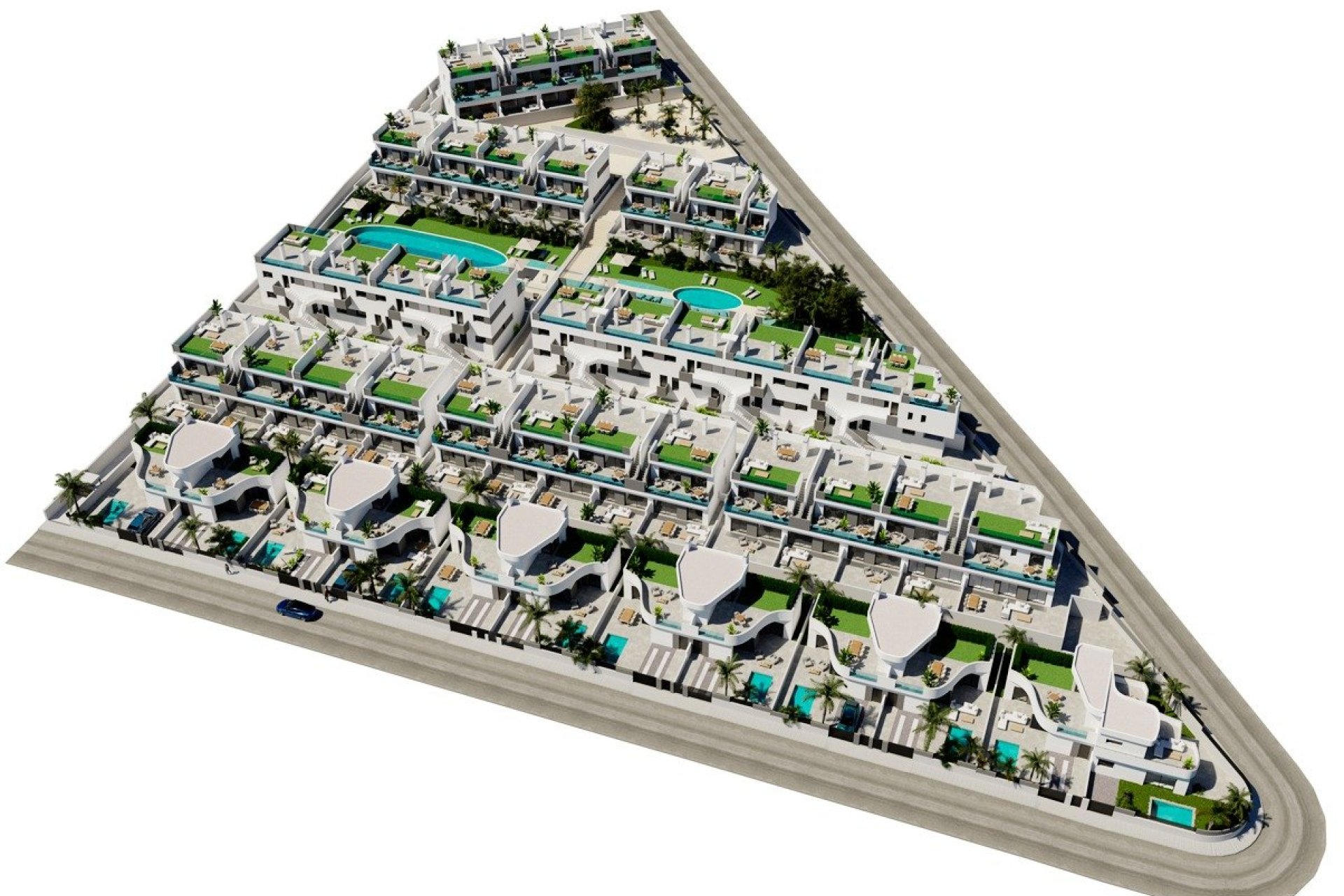 Obra Nueva - Bungalow - Torrevieja - Lago Jardín II