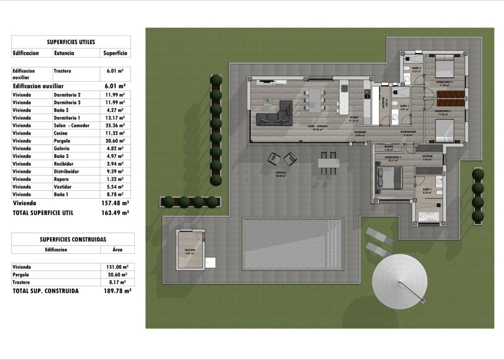 Obra Nueva - Chalet - Aspe - Poligono 19