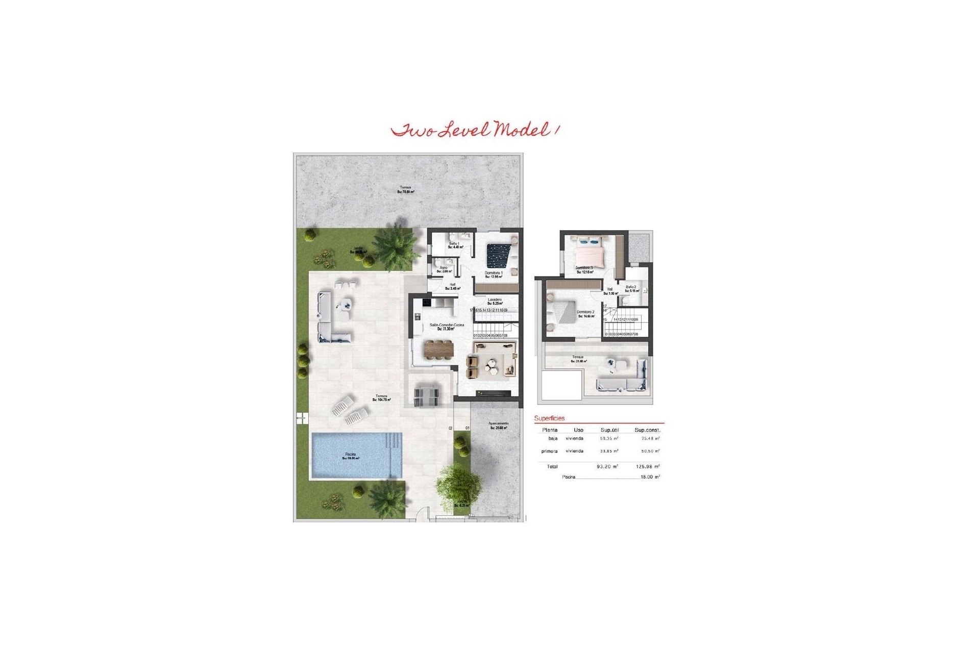 Obra Nueva - Chalet - BAÑOS Y MENDIGO - Altaona Golf