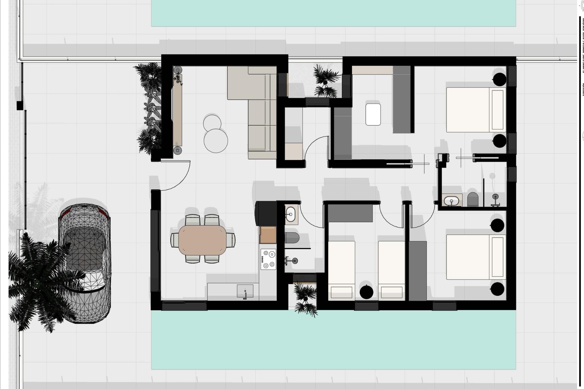 Obra Nueva - Chalet - Benijófar - Urb. Monteazul