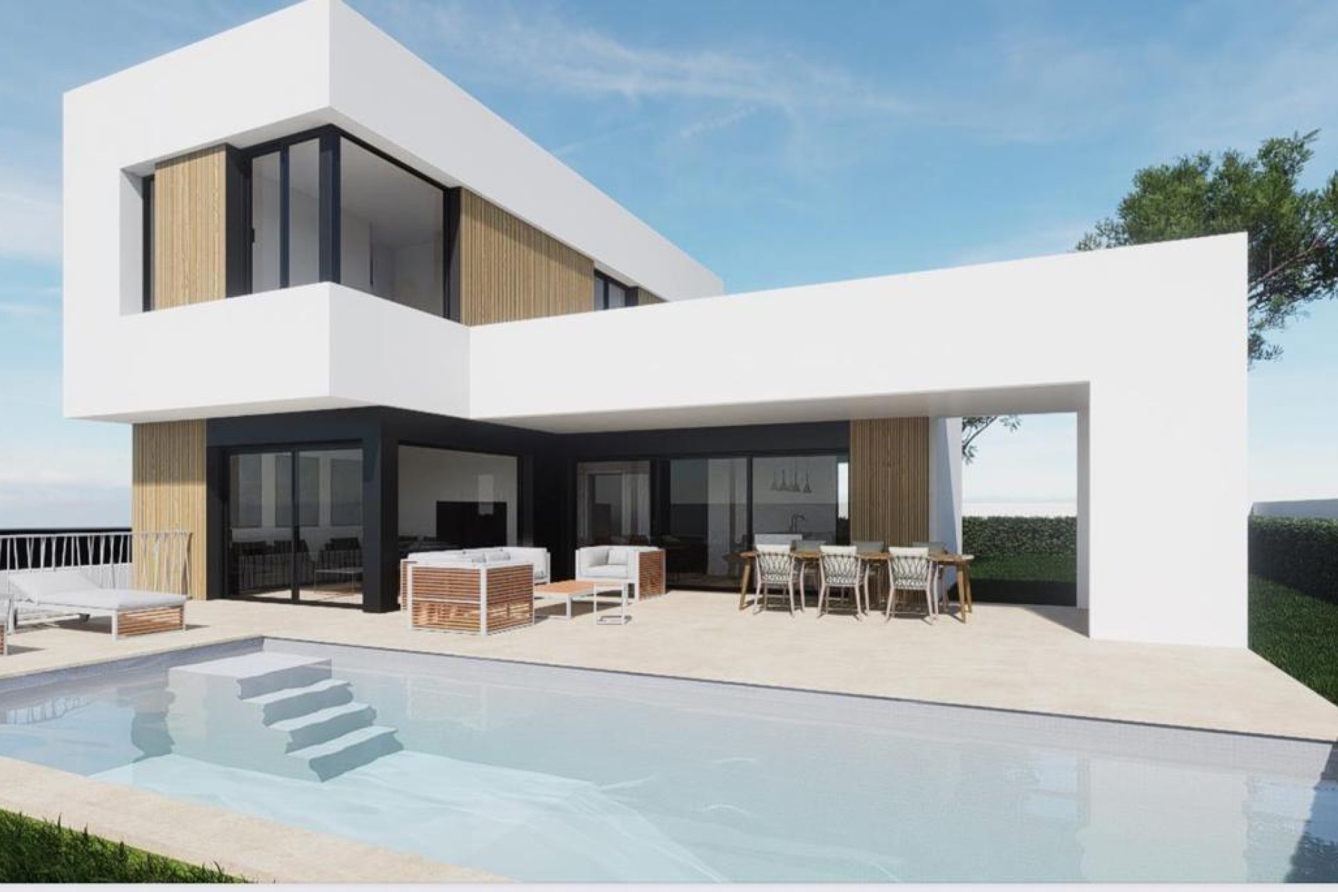 Obra Nueva - Chalet - Finestrat - Campana garden