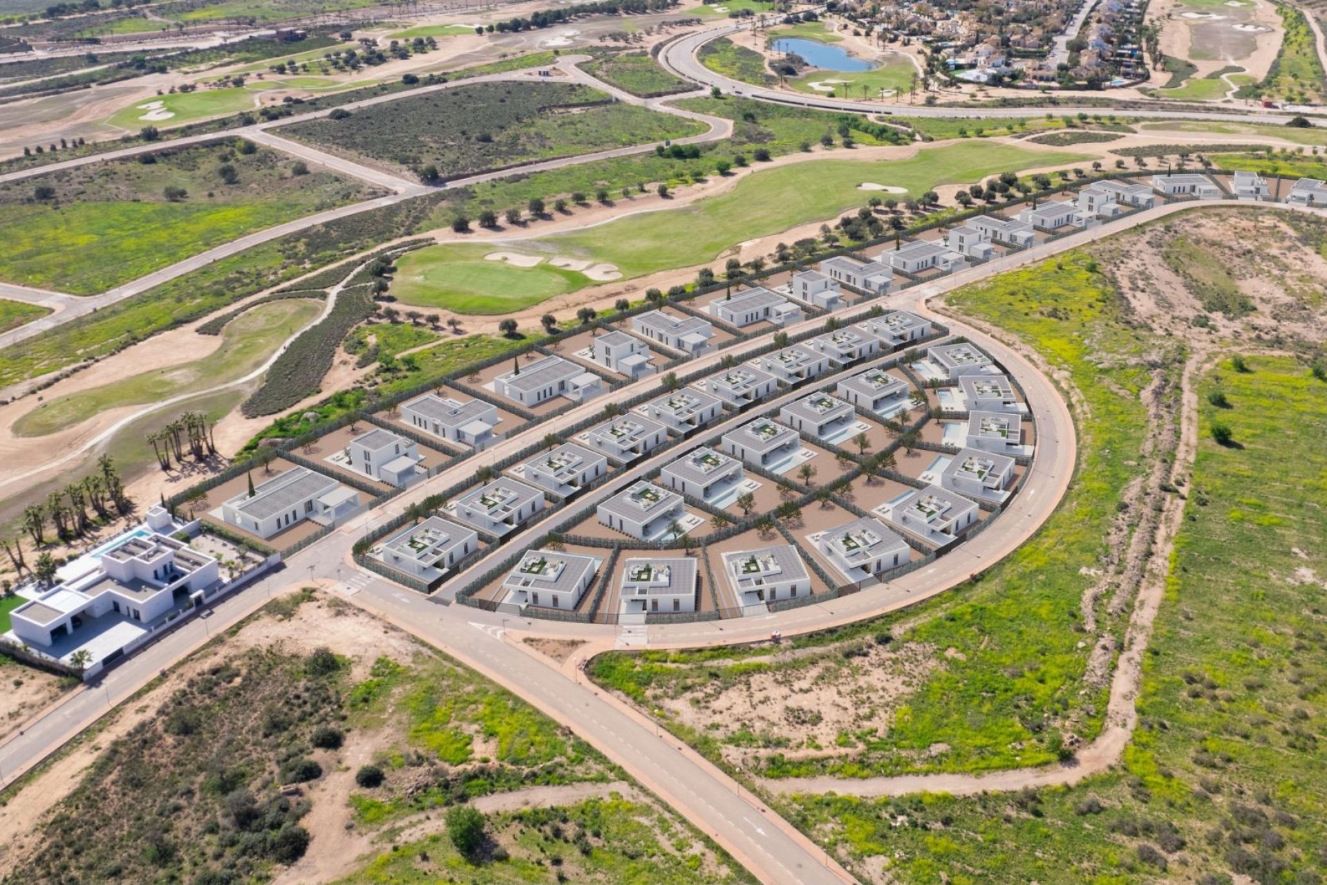 Obra Nueva - Chalet - Fuente Alamo - Hacienda del Alamo