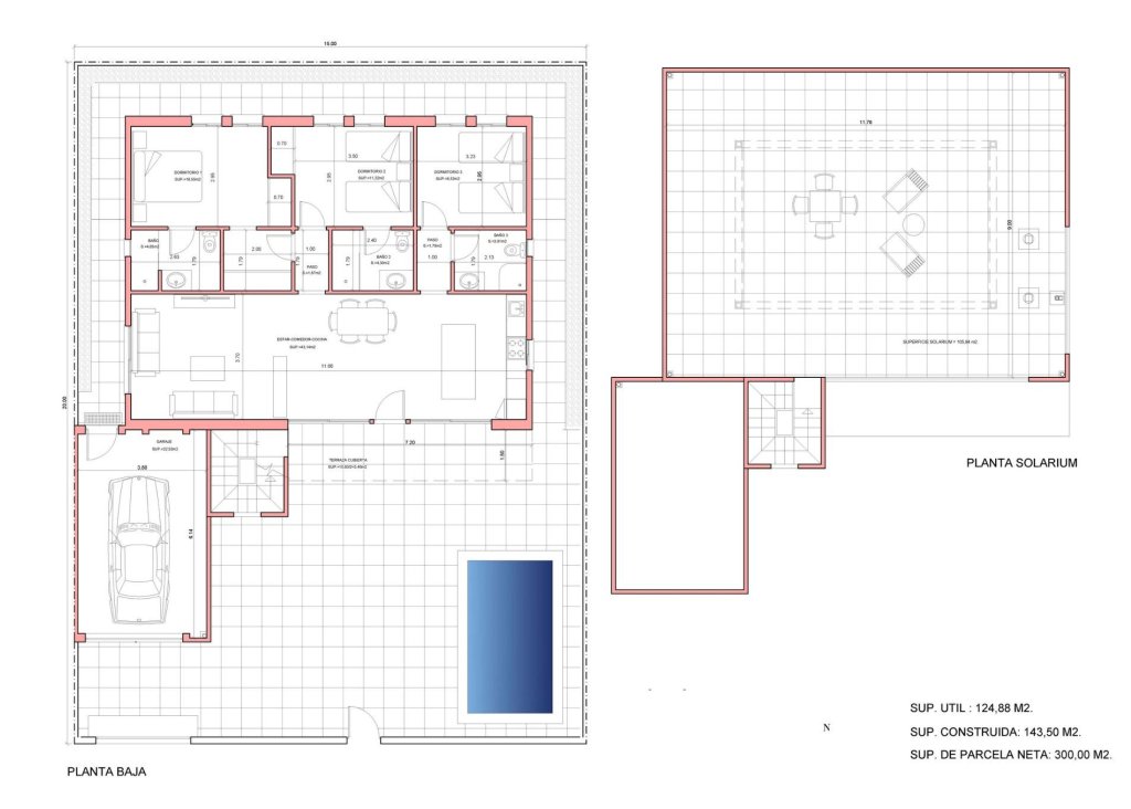 Obra Nueva - Chalet - Fuente Alamo - La Pinilla