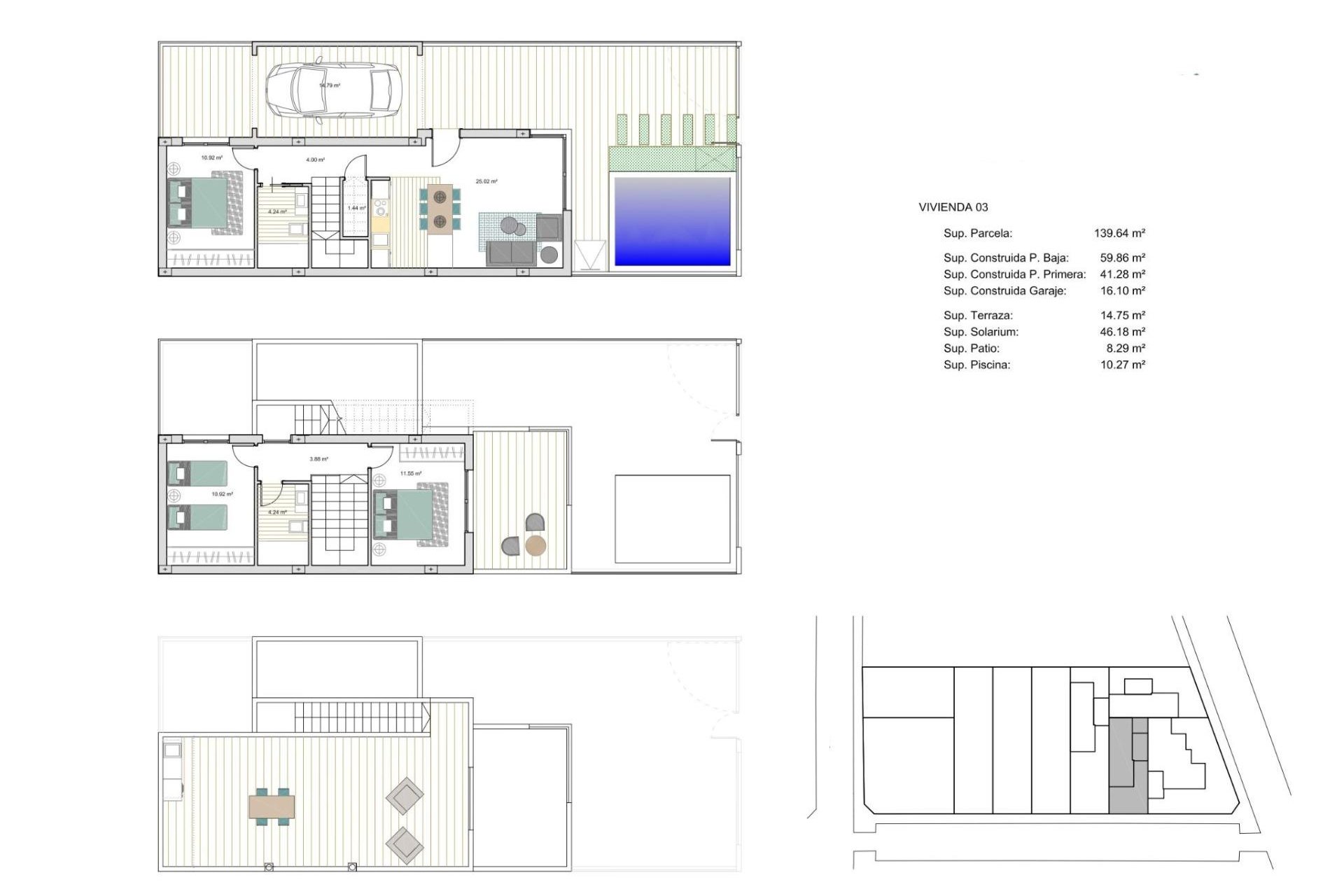 Obra Nueva - Chalet - Los Alcázares - La Concha