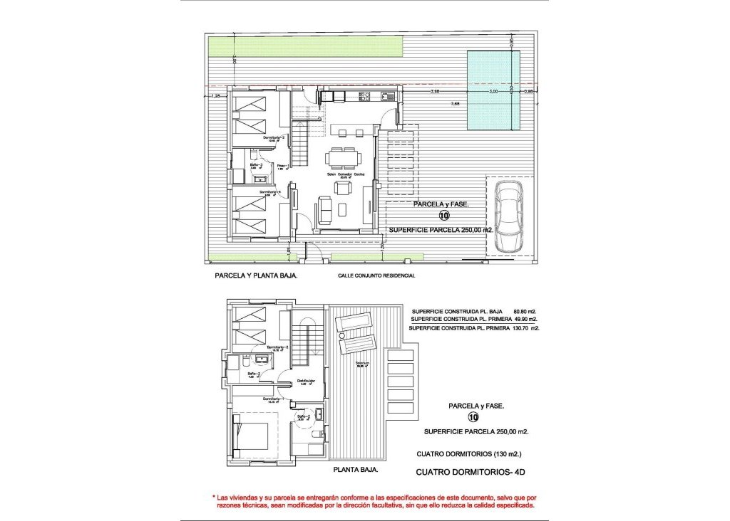 Obra Nueva - Chalet - Los Montesinos - La Herrada