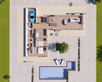 Obra Nueva - Chalet - Pinoso - Casas Pastor