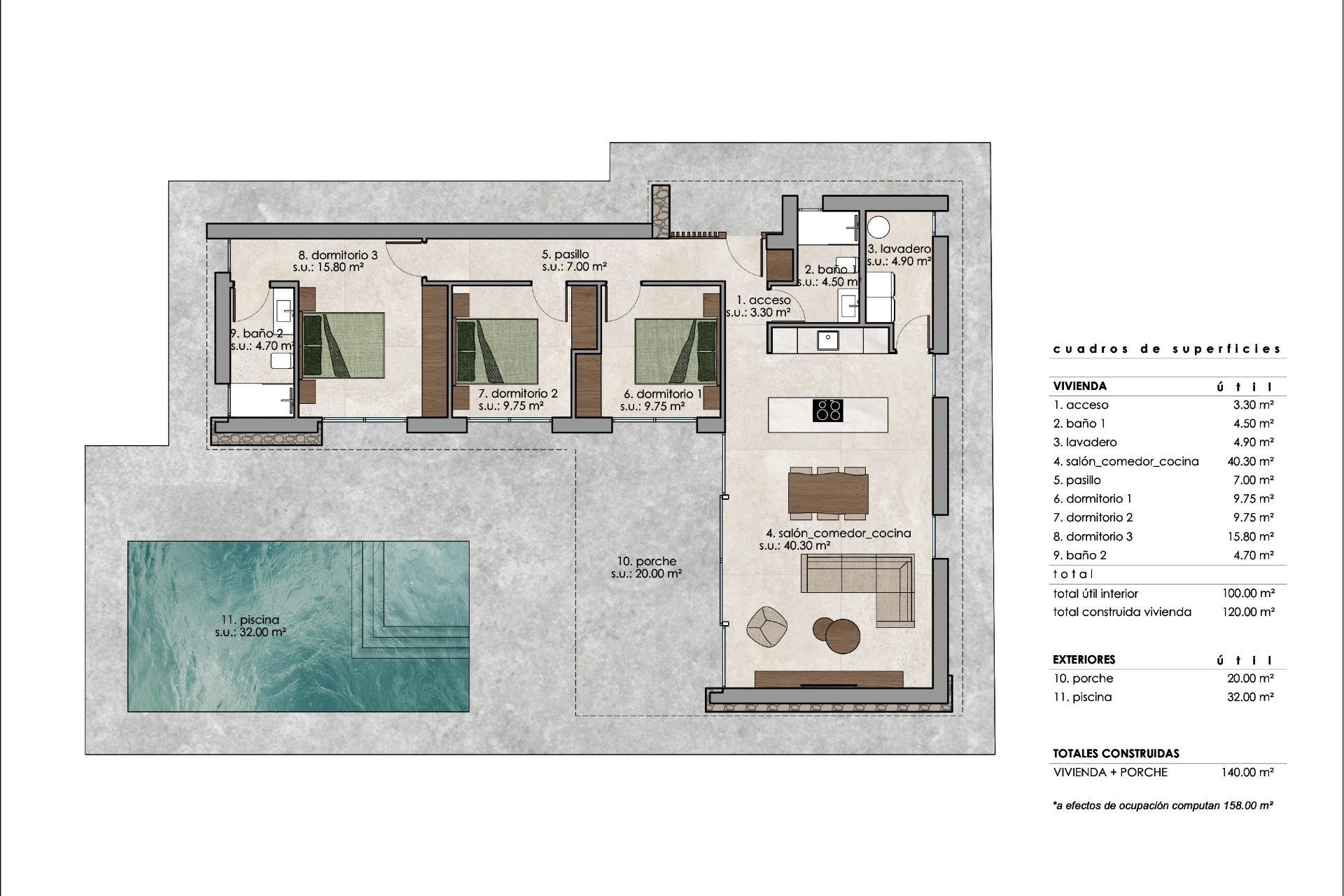 Obra Nueva - Chalet - Pinoso - Lel