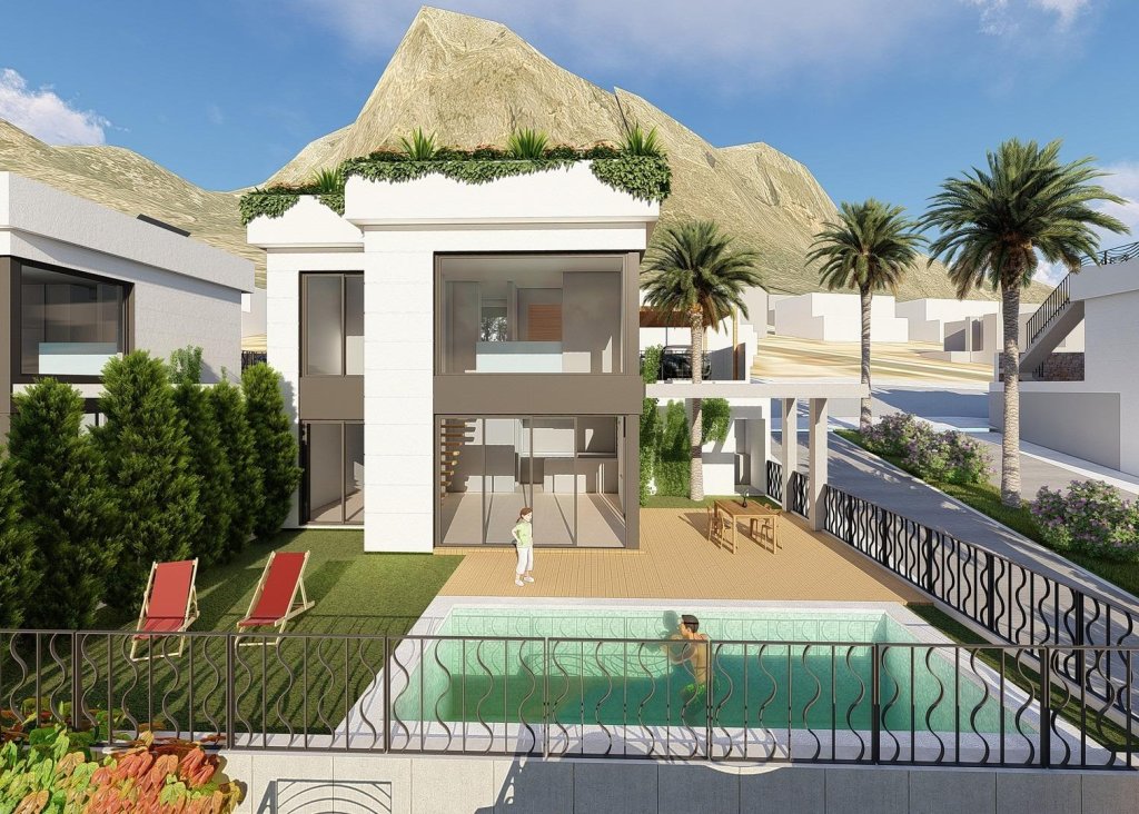 Obra Nueva - Chalet - Polop - urbanizacion