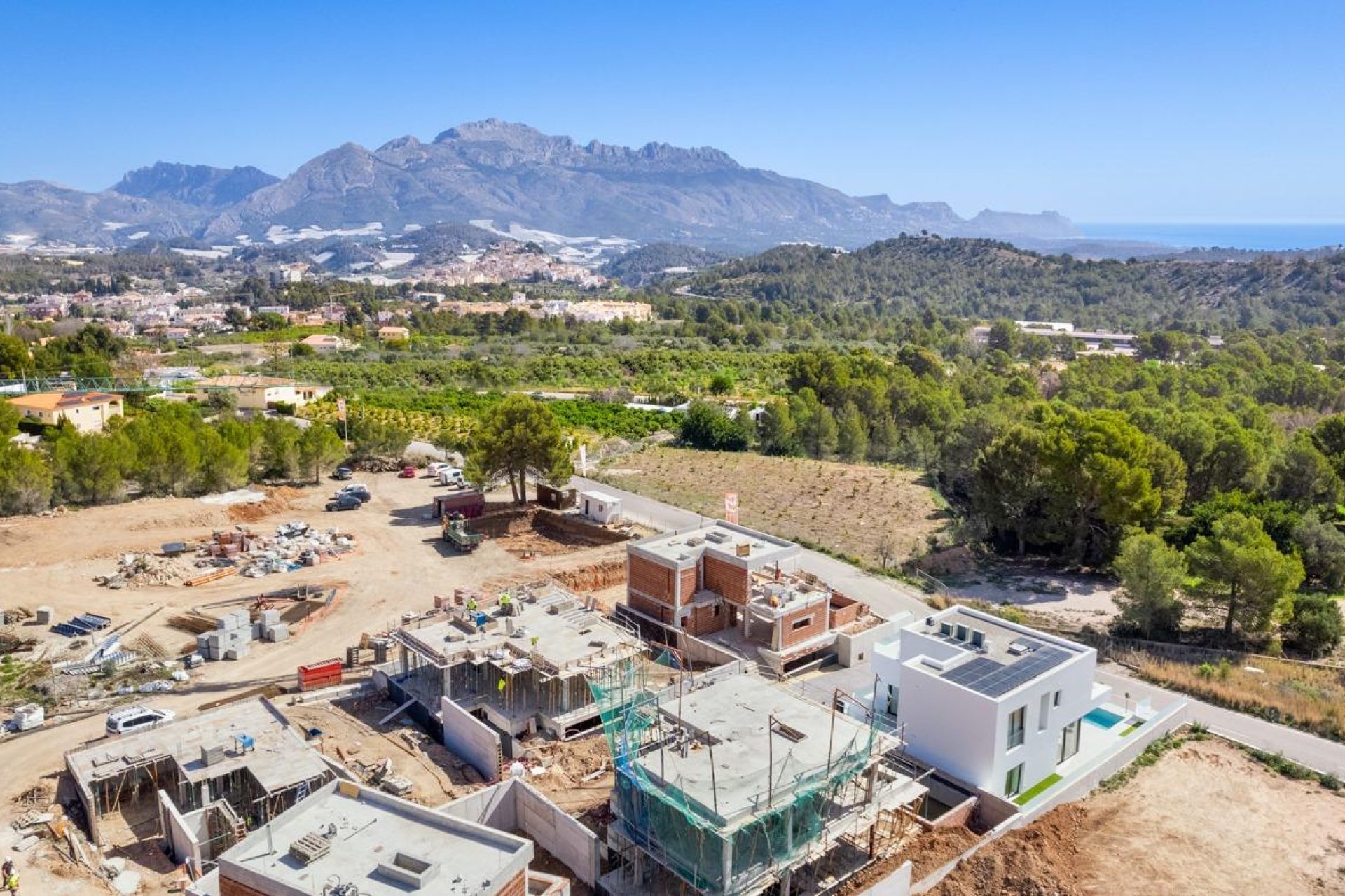 Obra Nueva - Chalet - Polop - urbanizacion