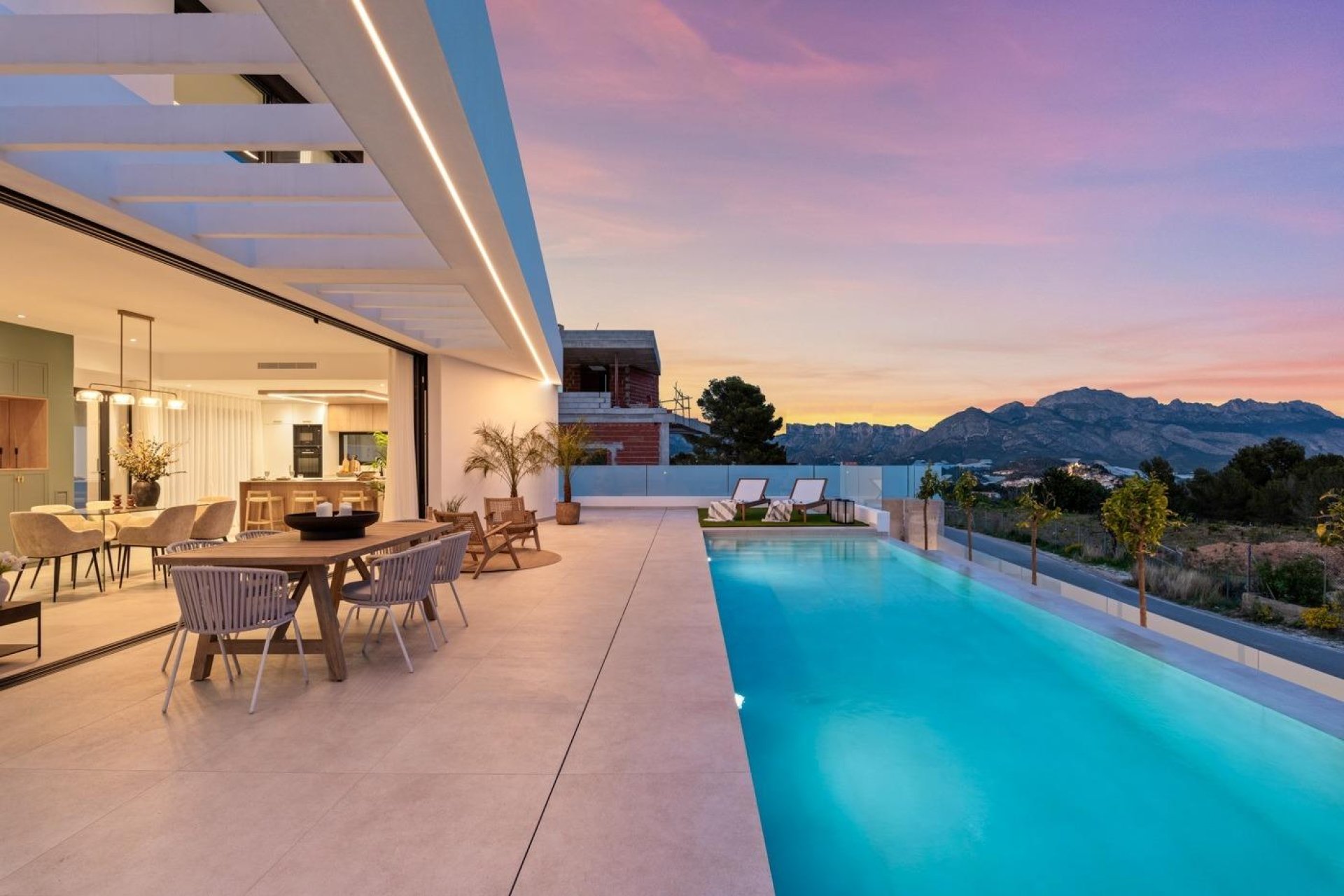 Obra Nueva - Chalet - Polop - urbanizacion