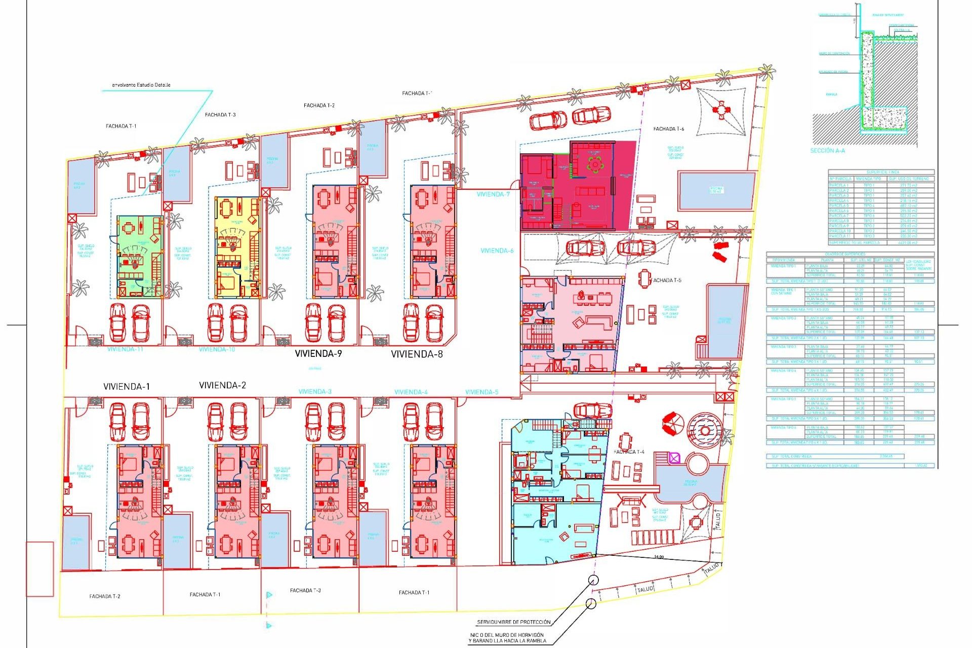 Obra Nueva - Chalet - Puerto de mazarron - El Alamillo