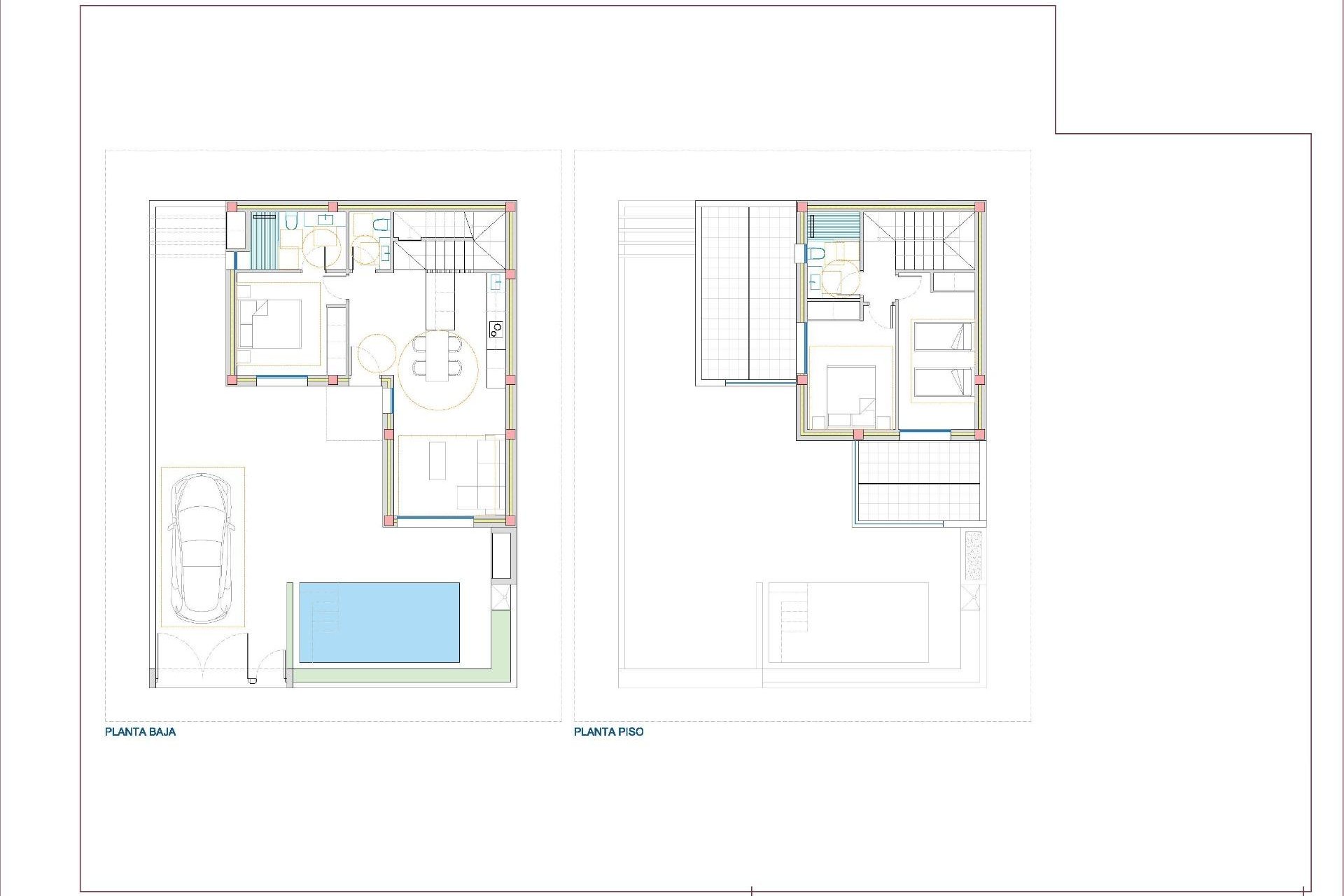 Obra Nueva - Chalet - San Fulgencio - polideportivo