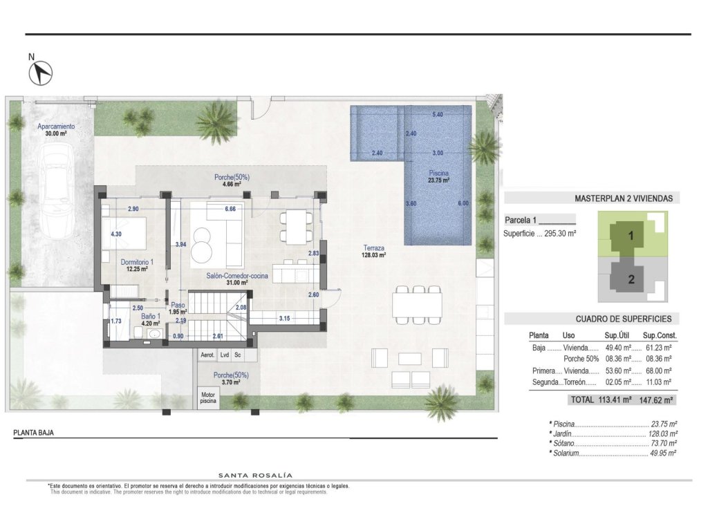 Obra Nueva - Chalet - Torre Pacheco - Santa Rosalía