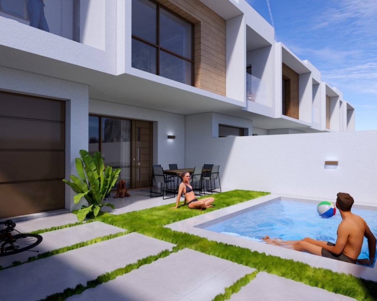Town house - New Build - Los Alcázares - Playa la Concha