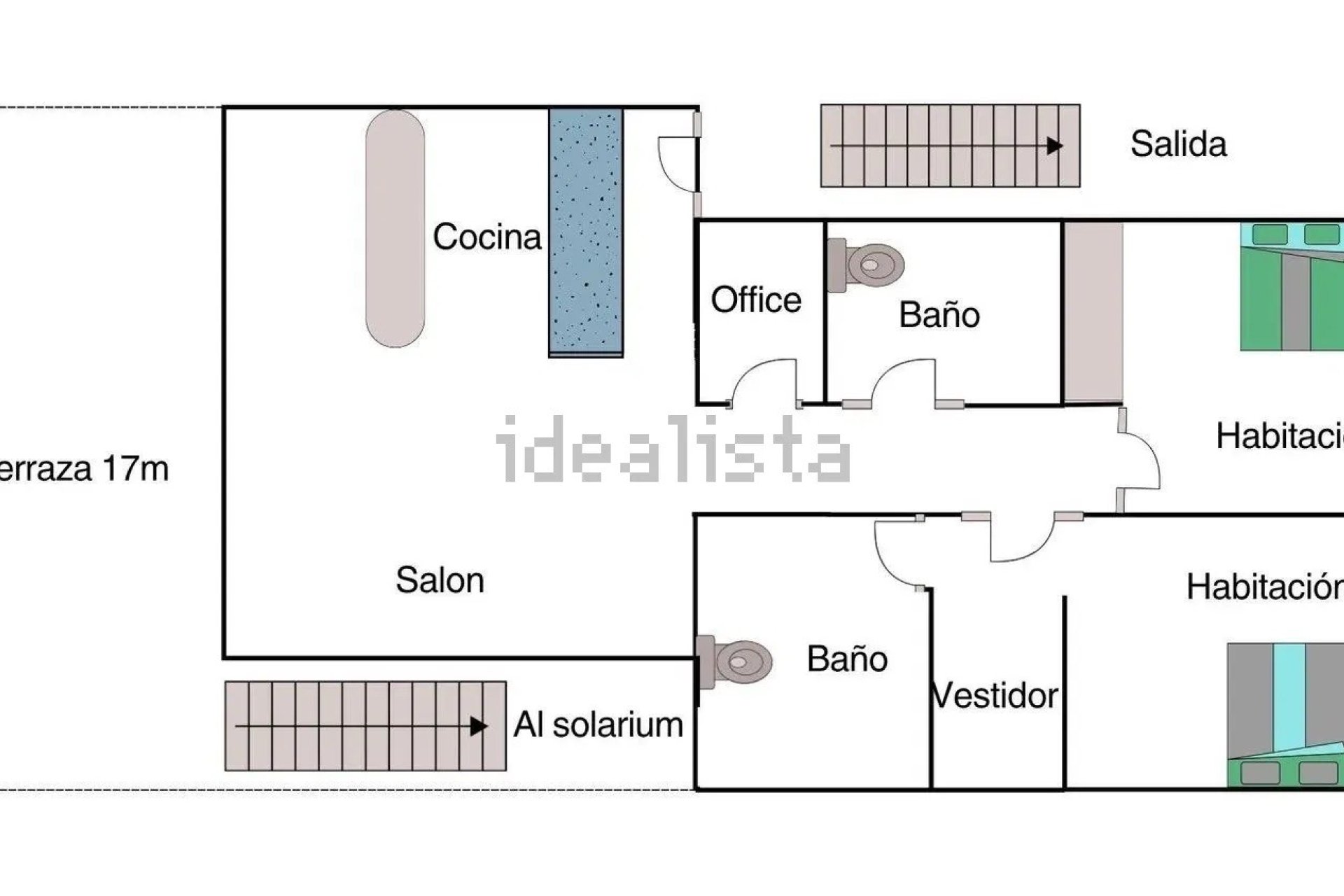 Venta - Apartment - Flat - Mar de Cristal