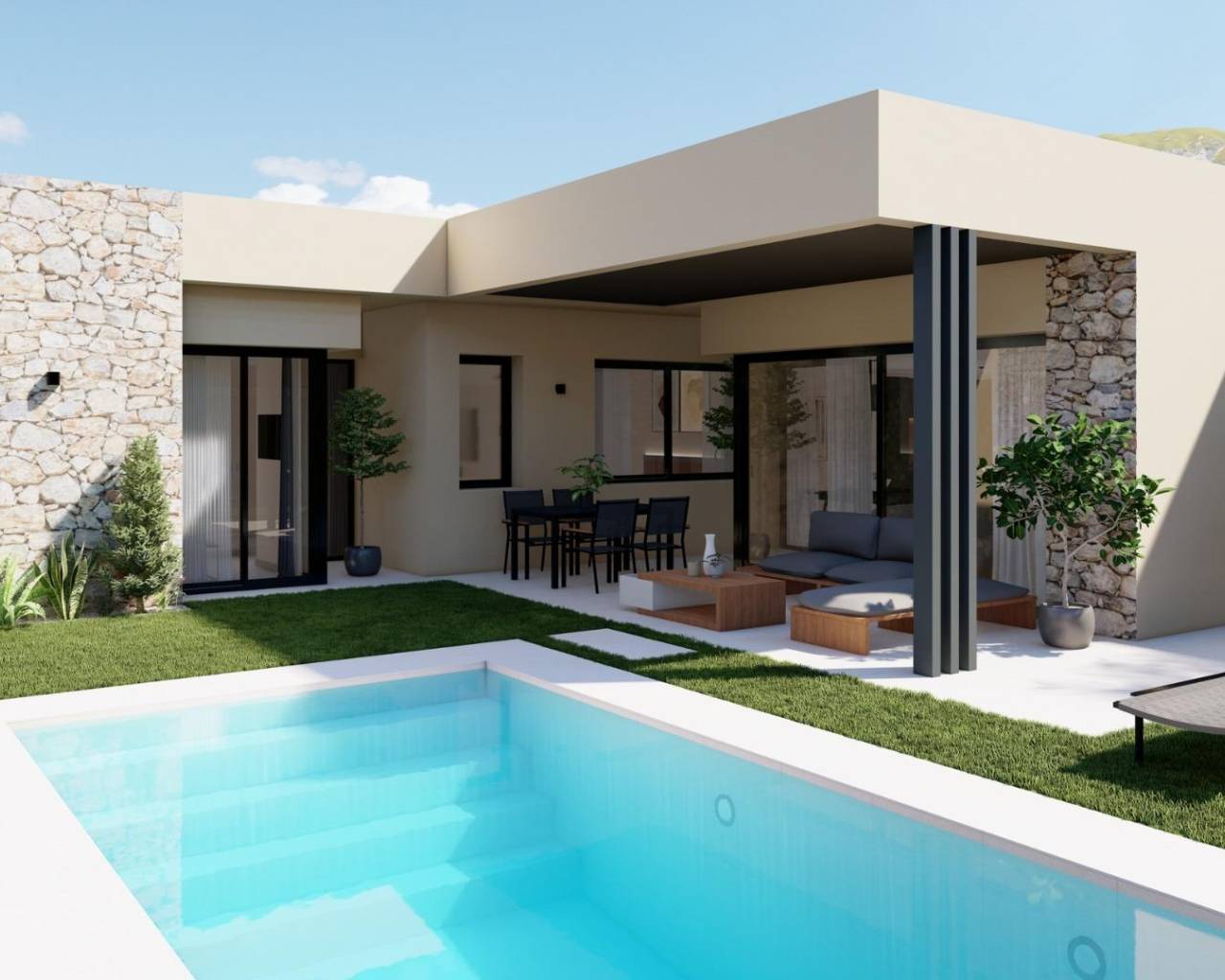 Villa - New Build - BAÑOS Y MENDIGO - Altaona golf and country village