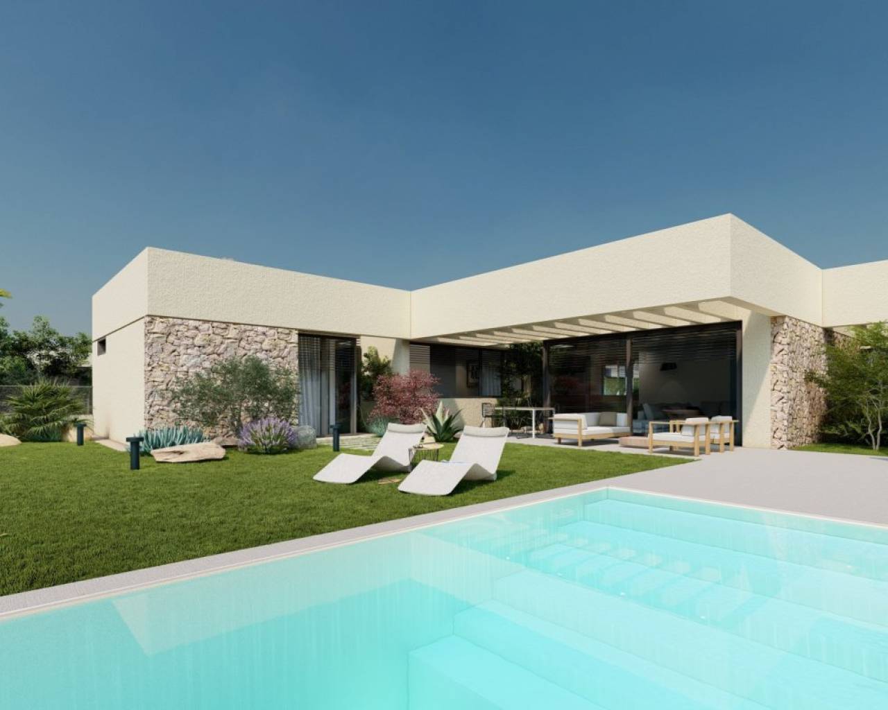 Villa - New Build - BAÑOS Y MENDIGO - Altaona Golf