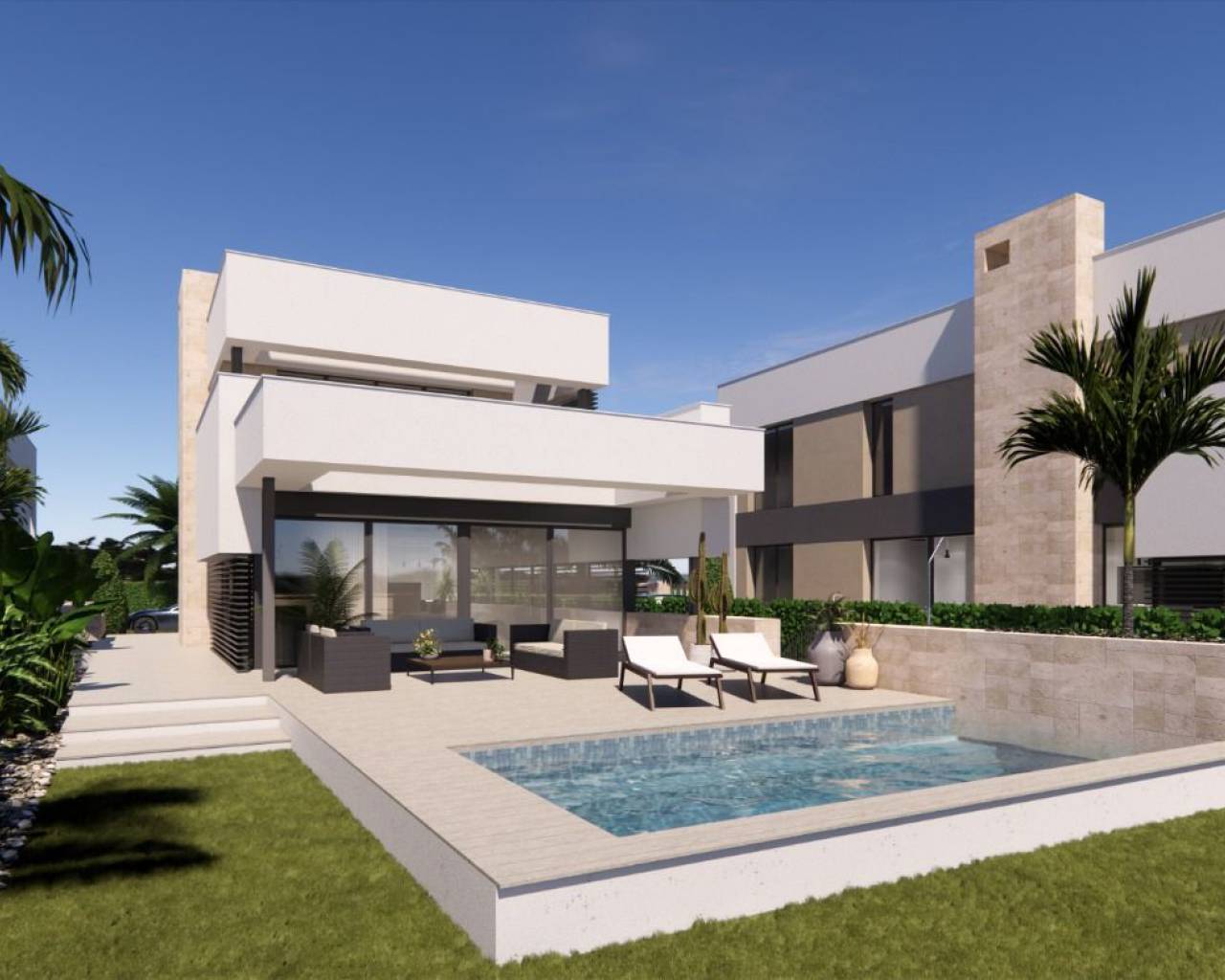 Villa - New Build - Los Alcázares - Santa Rosalía