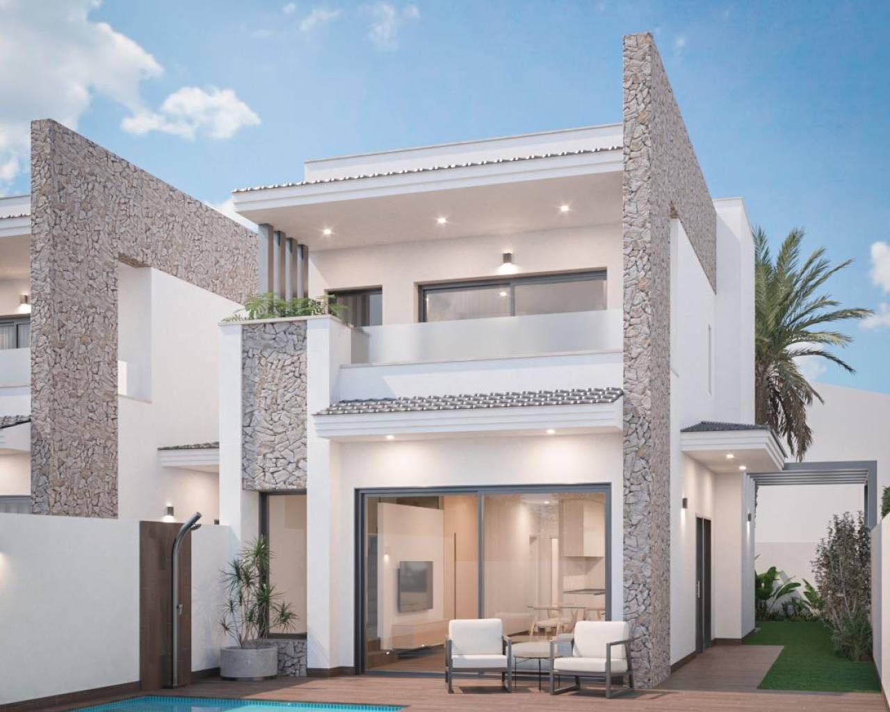 Villa - New Build - San Pedro del Pinatar - Pueblo