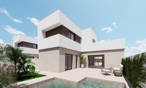 Villa - Nieuwbouw - Los Alcázares - Serena Golf